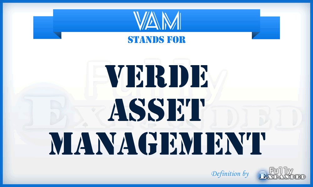 VAM - Verde Asset Management