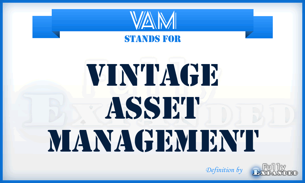 VAM - Vintage Asset Management