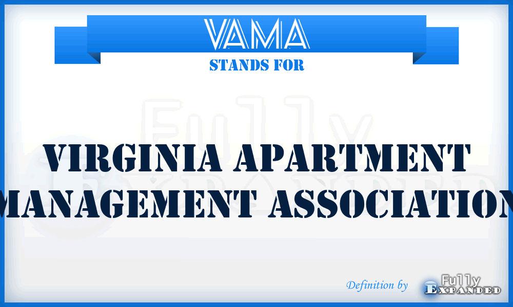 VAMA - Virginia Apartment Management Association