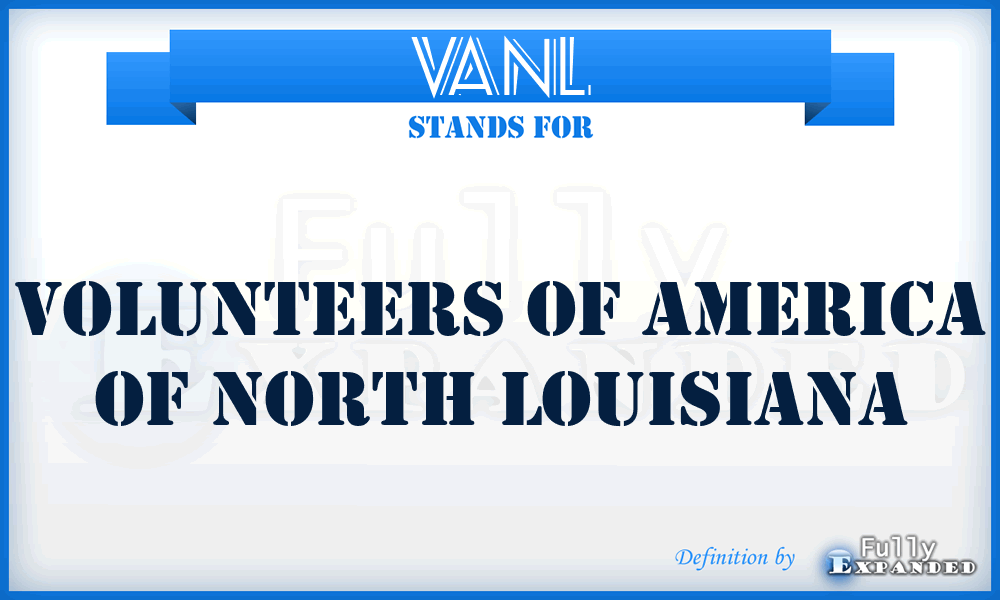 VANL - Volunteers of America of North Louisiana