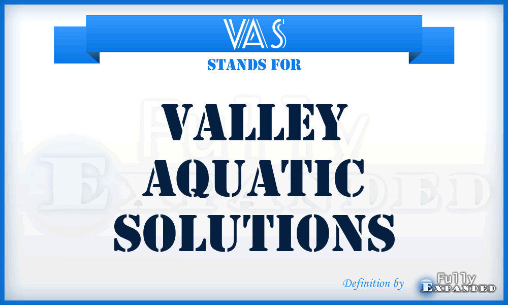 VAS - Valley Aquatic Solutions