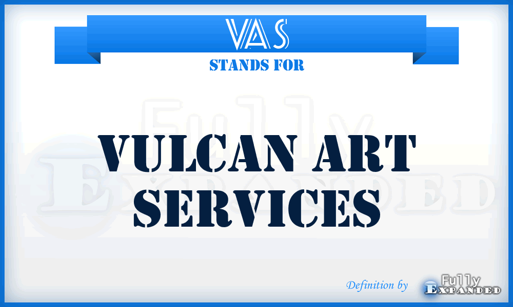 VAS - Vulcan Art Services
