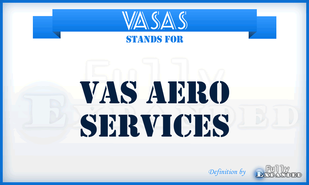 VASAS - VAS Aero Services