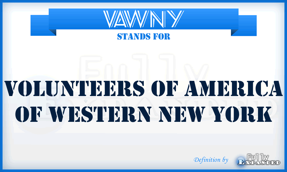 VAWNY - Volunteers of America of Western New York