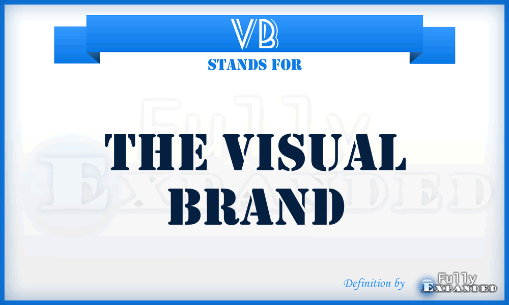 VB - The Visual Brand