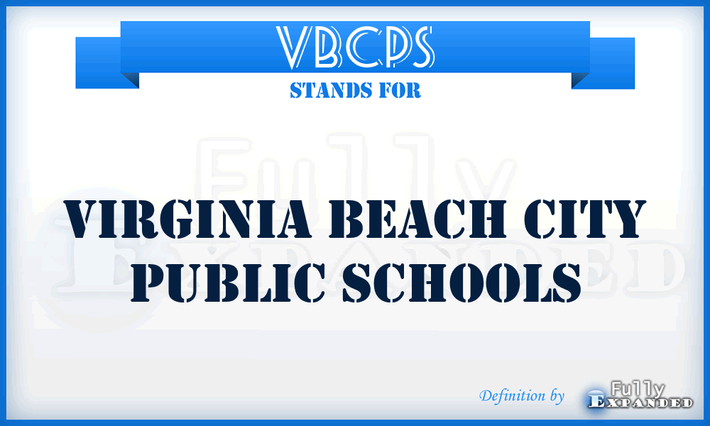 VBCPS - Virginia Beach City Public Schools
