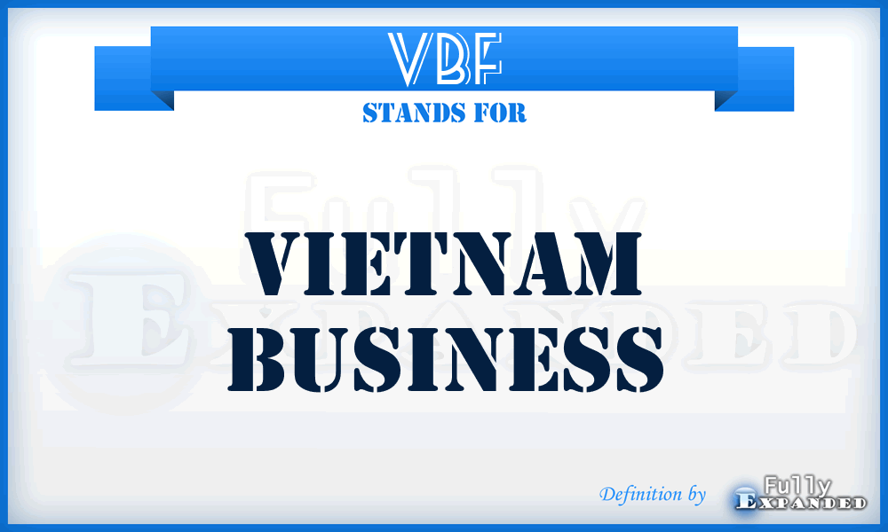 VBF - Vietnam Business