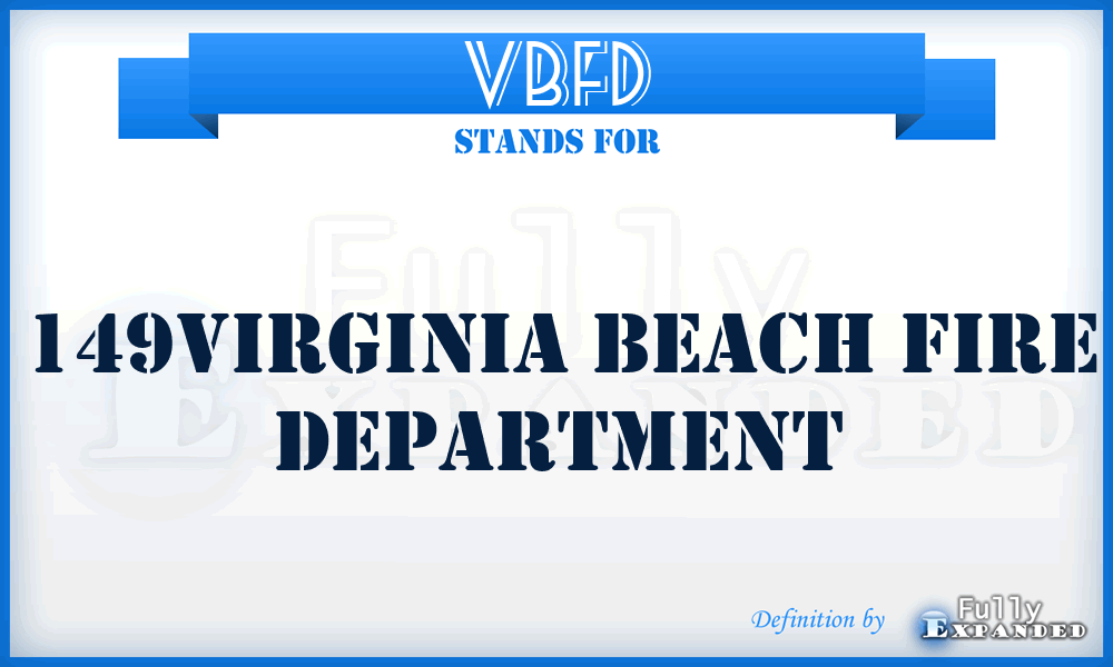 VBFD - 149Virginia Beach Fire Department