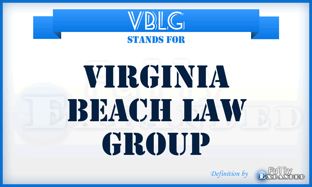 VBLG - Virginia Beach Law Group
