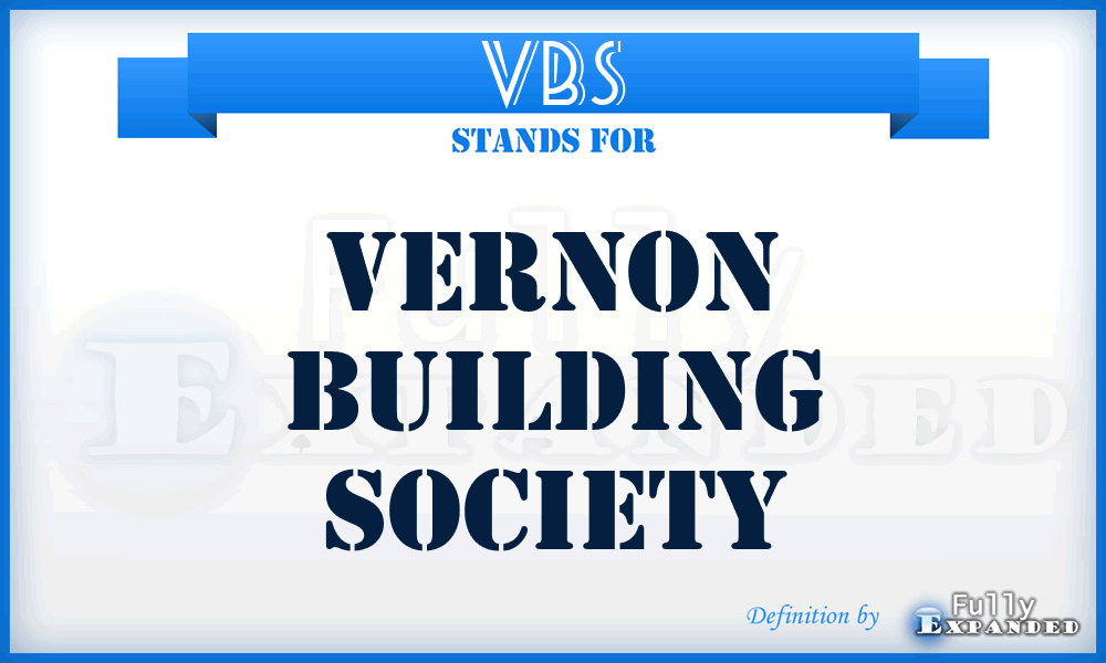 VBS - Vernon Building Society