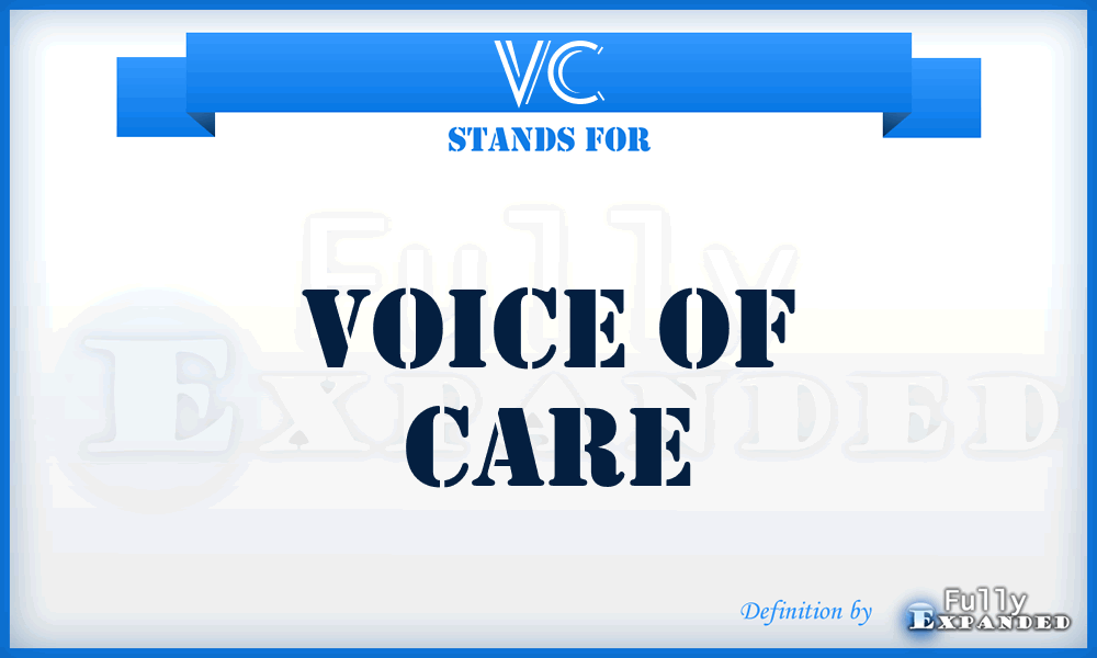 VC - Voice of Care