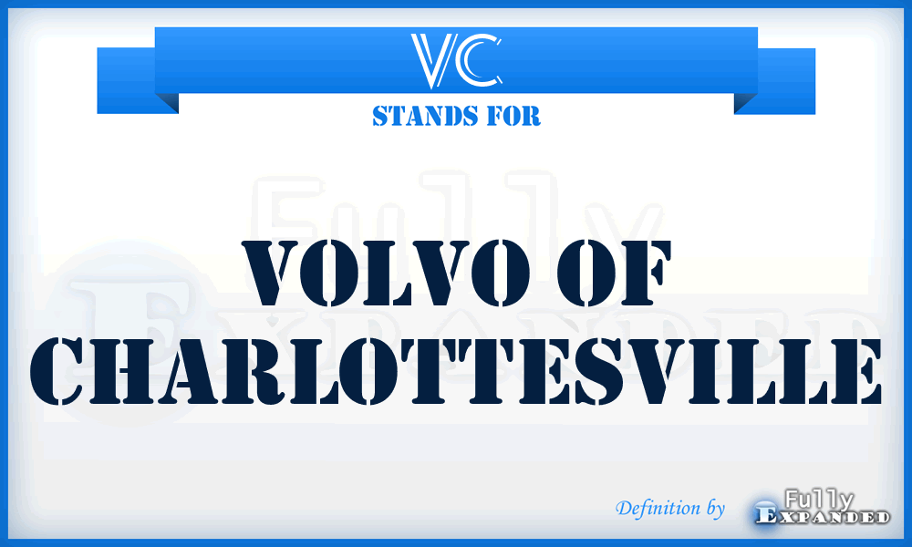 VC - Volvo of Charlottesville