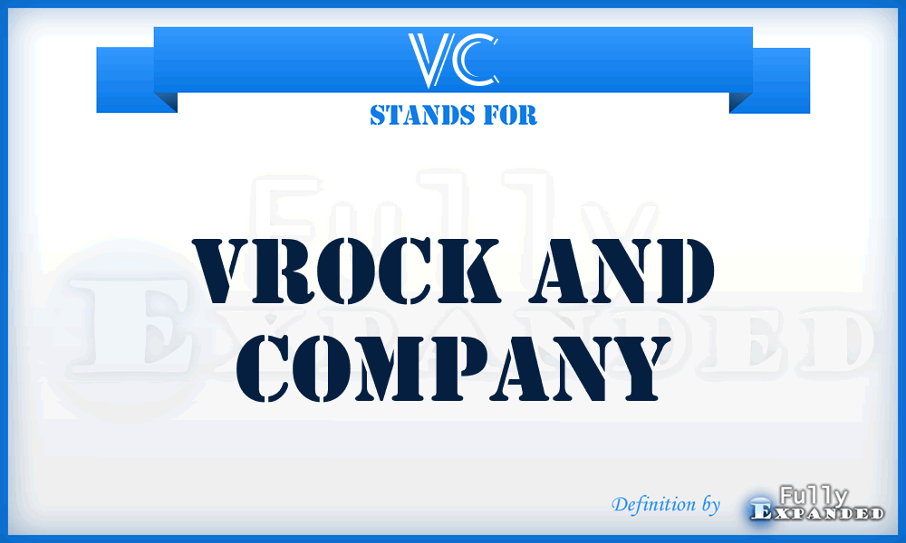 VC - Vrock and Company