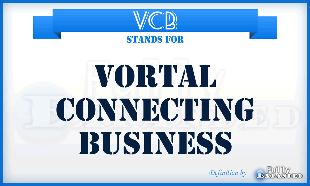 VCB - Vortal Connecting Business