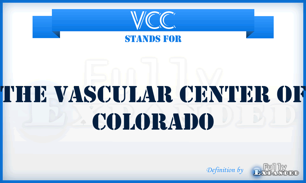 VCC - The Vascular Center of Colorado