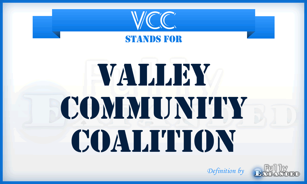 VCC - Valley Community Coalition