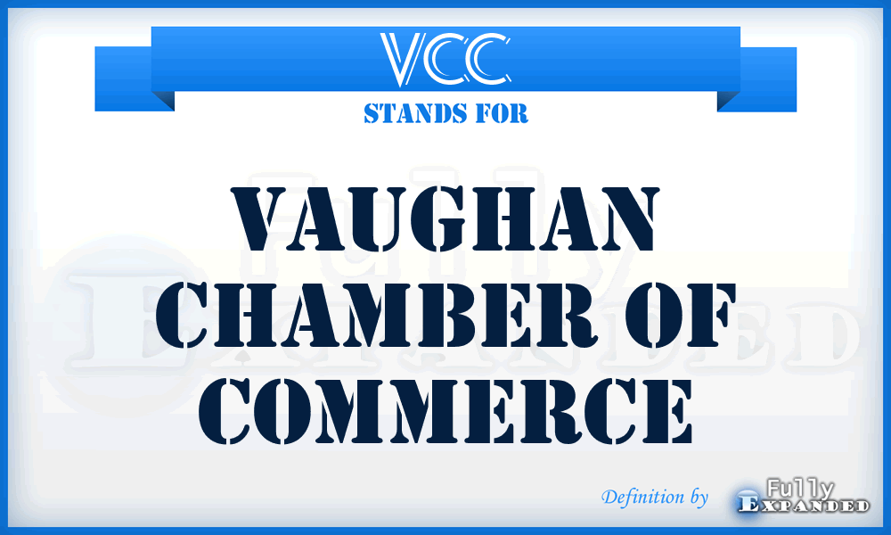 VCC - Vaughan Chamber of Commerce