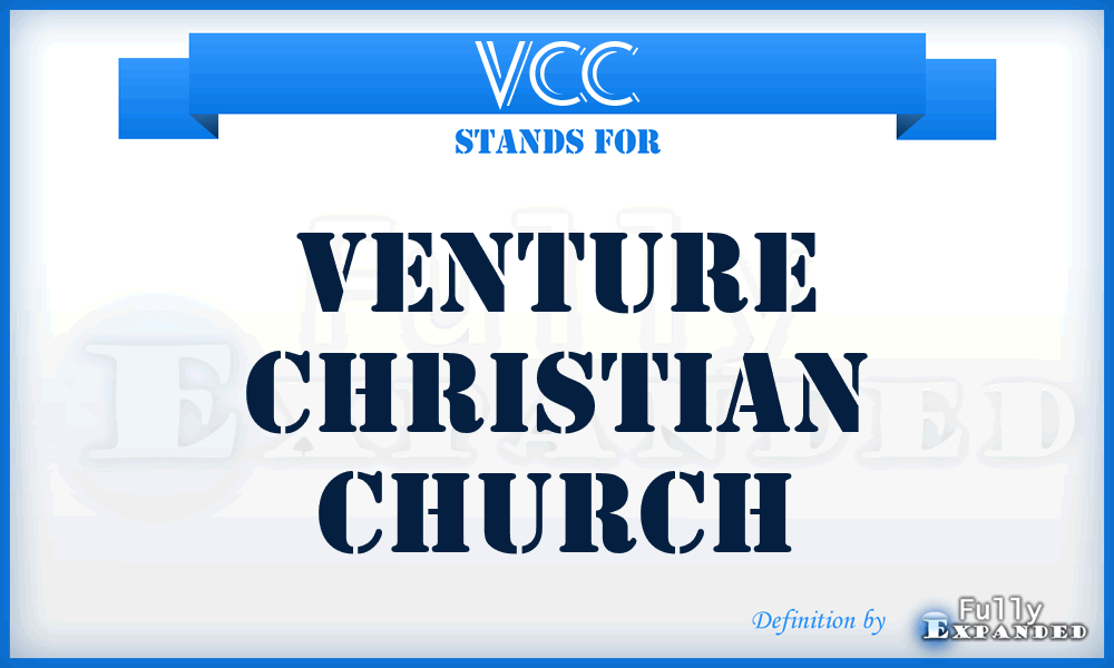 VCC - Venture Christian Church