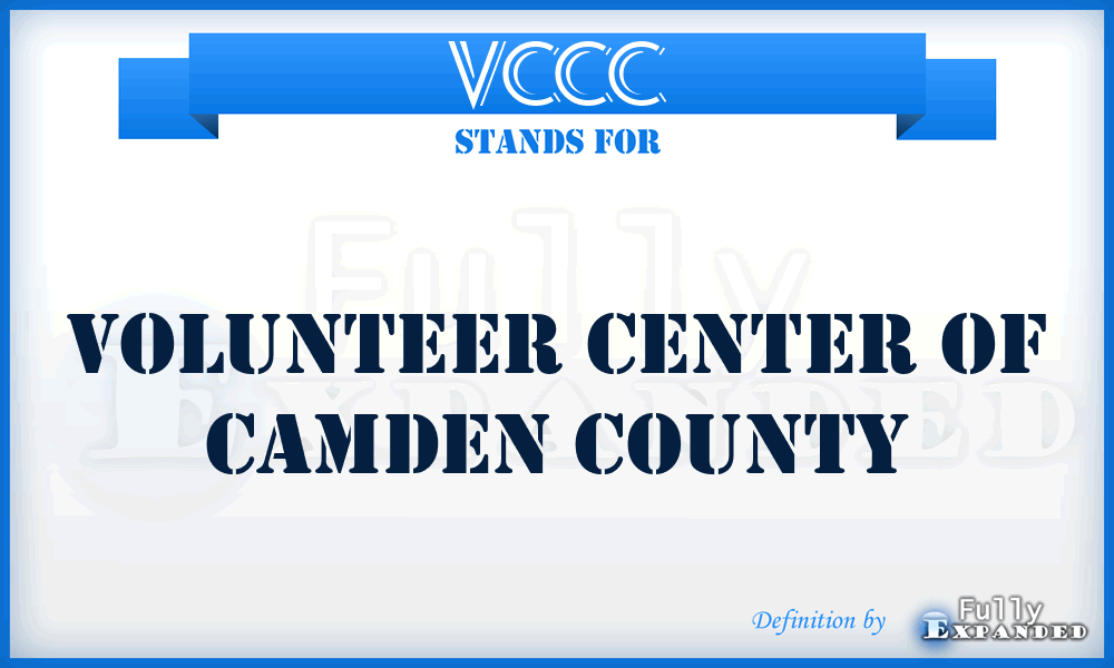 VCCC - Volunteer Center of Camden County