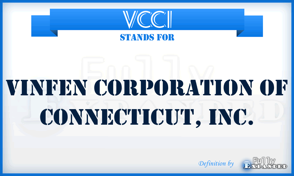 VCCI - Vinfen Corporation of Connecticut, Inc.