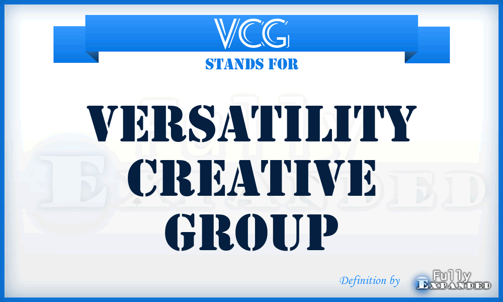 VCG - Versatility Creative Group