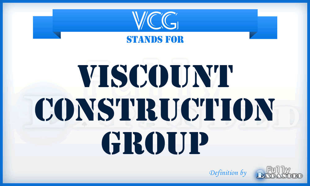 VCG - Viscount Construction Group