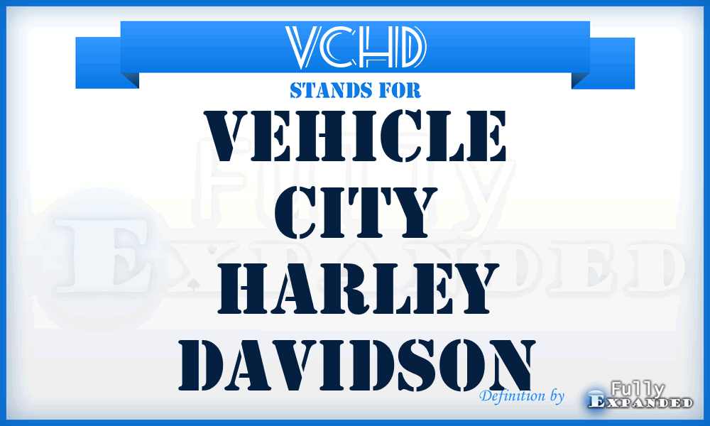 VCHD - Vehicle City Harley Davidson