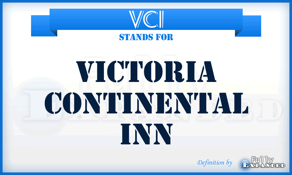 VCI - Victoria Continental Inn