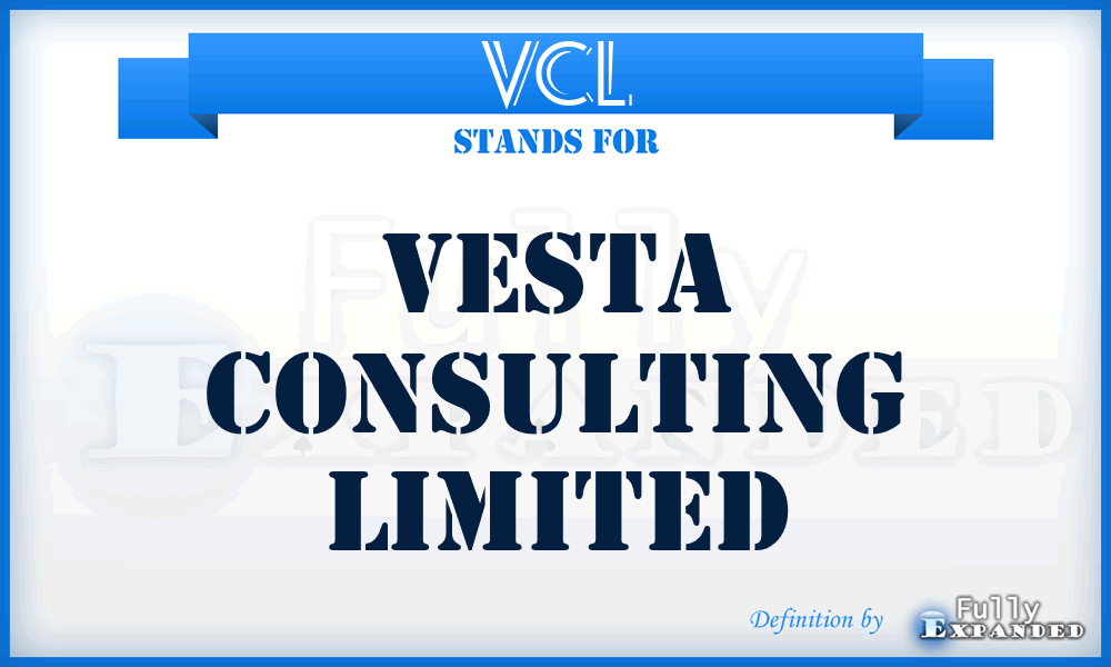 VCL - Vesta Consulting Limited