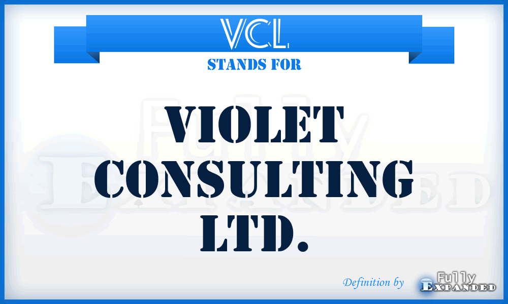 VCL - Violet Consulting Ltd.