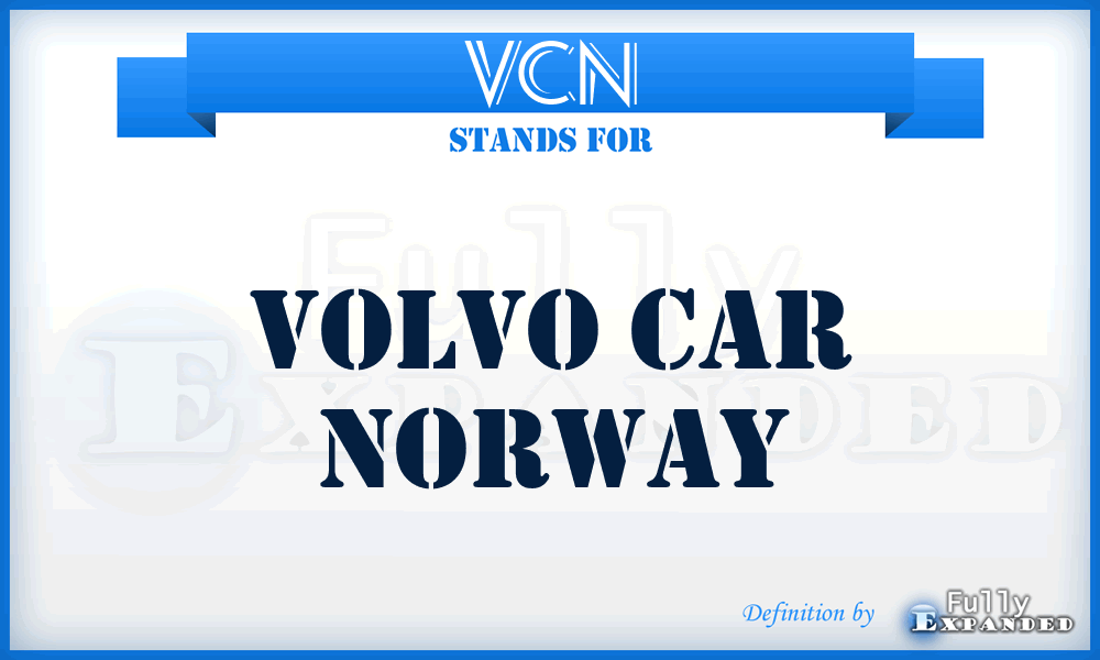 VCN - Volvo Car Norway