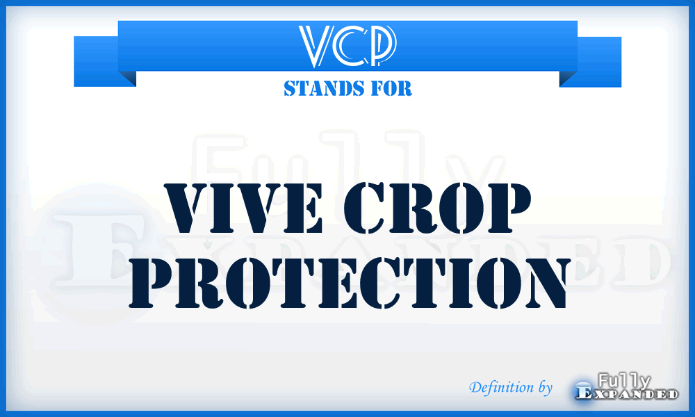 VCP - Vive Crop Protection