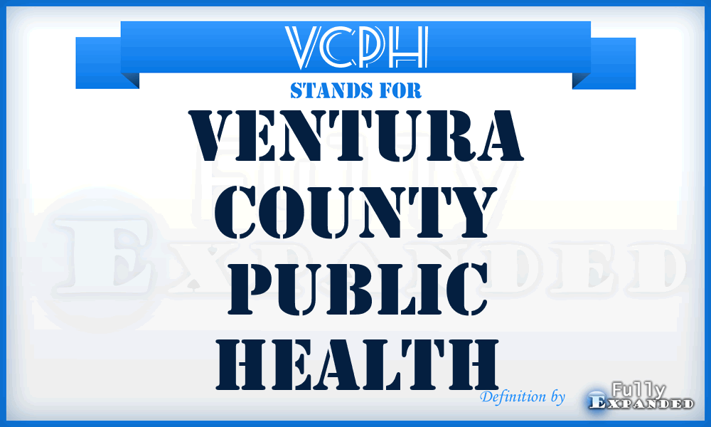 VCPH - Ventura County Public Health