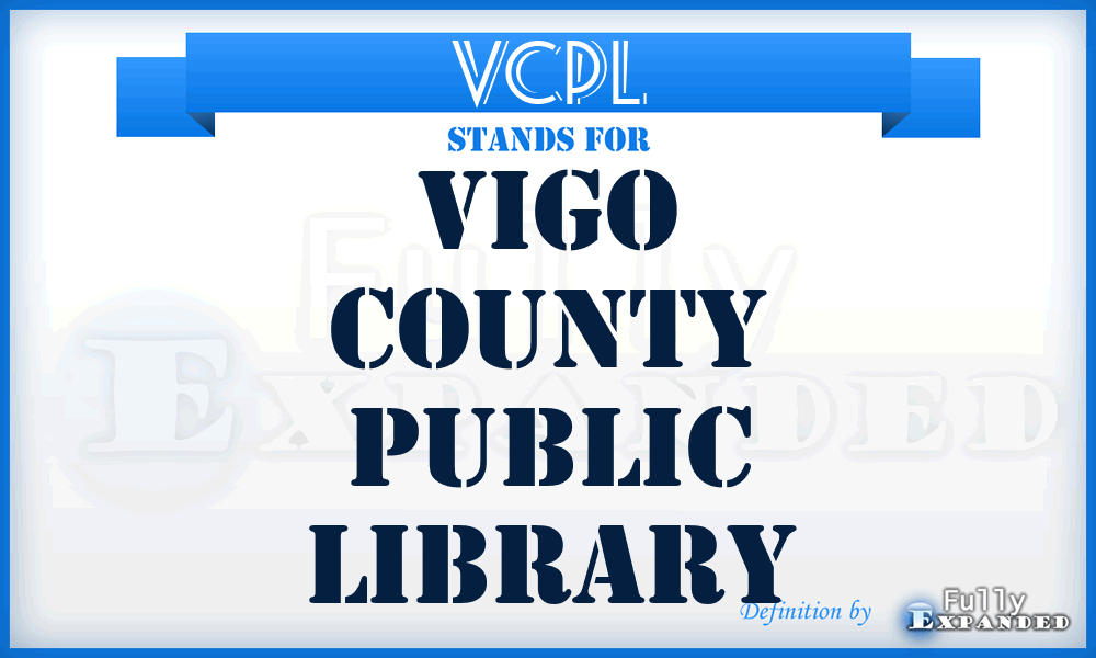 VCPL - Vigo County Public Library