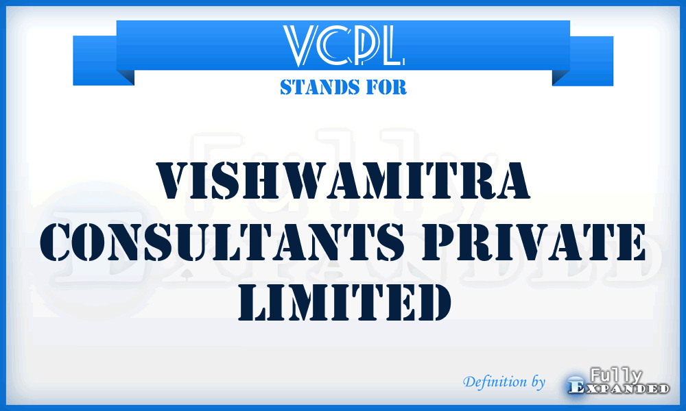 VCPL - Vishwamitra Consultants Private Limited