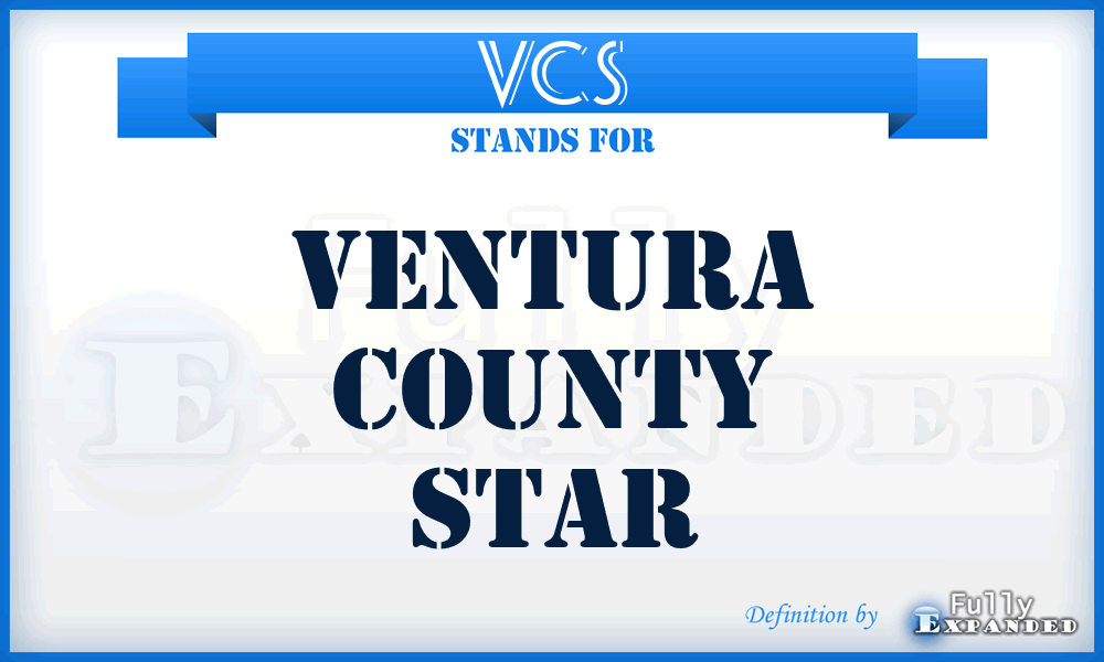 VCS - Ventura County Star