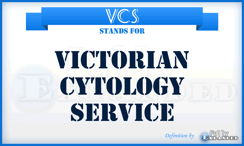 VCS - Victorian Cytology Service