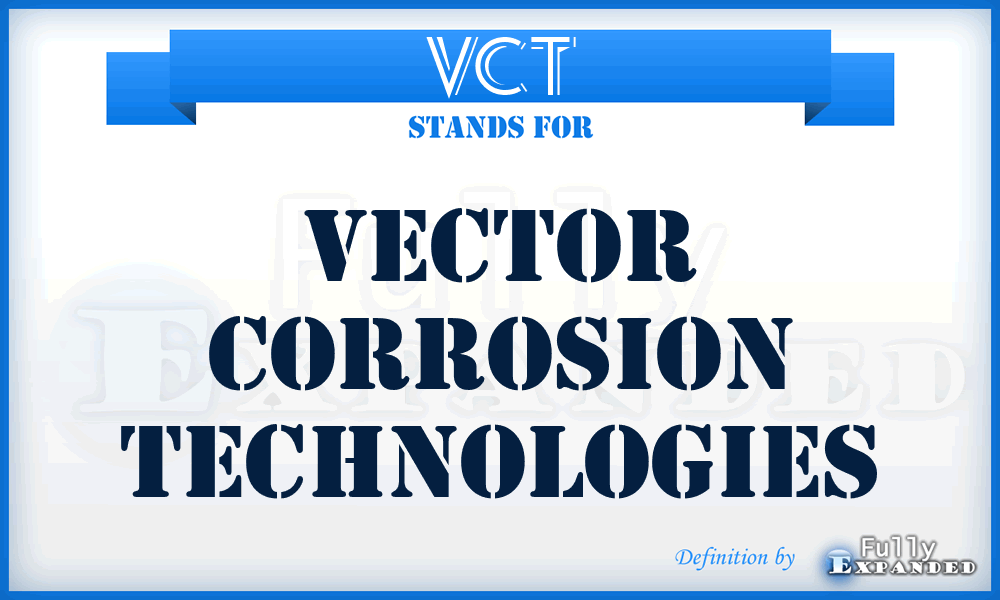 VCT - Vector Corrosion Technologies