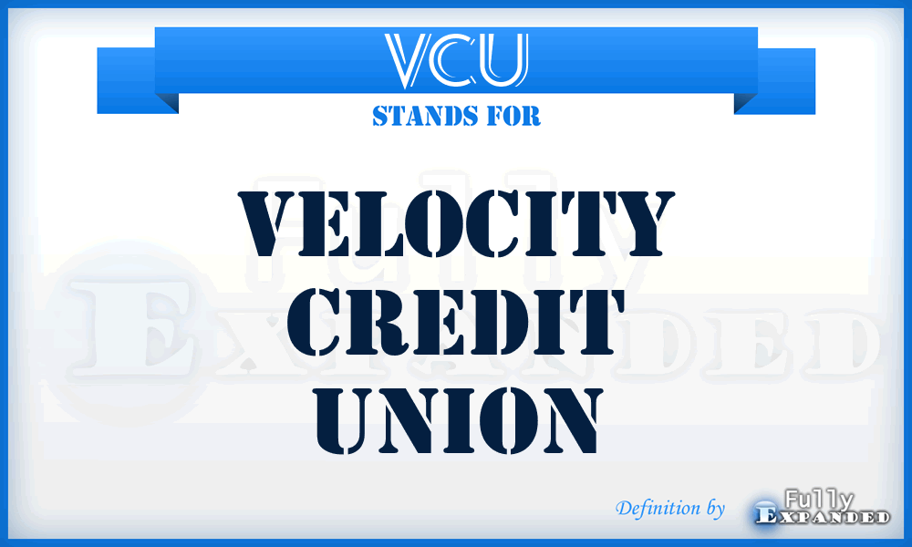 VCU - Velocity Credit Union