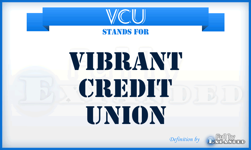 VCU - Vibrant Credit Union