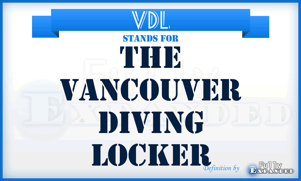 VDL - The Vancouver Diving Locker