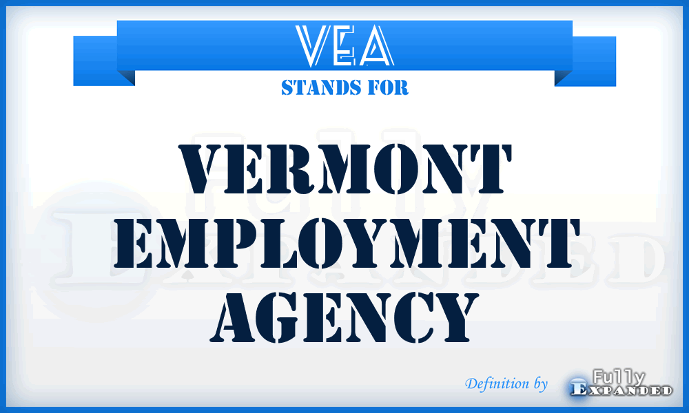 VEA - Vermont Employment Agency