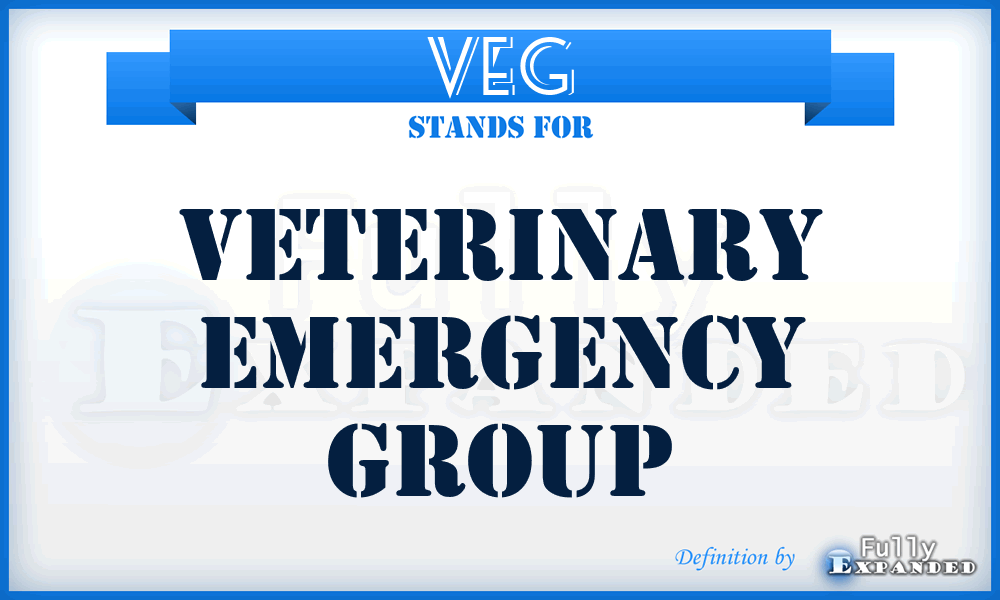 VEG - Veterinary Emergency Group