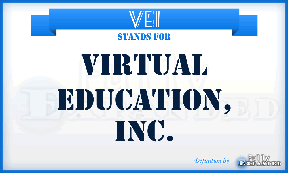 VEI - Virtual Education, Inc.