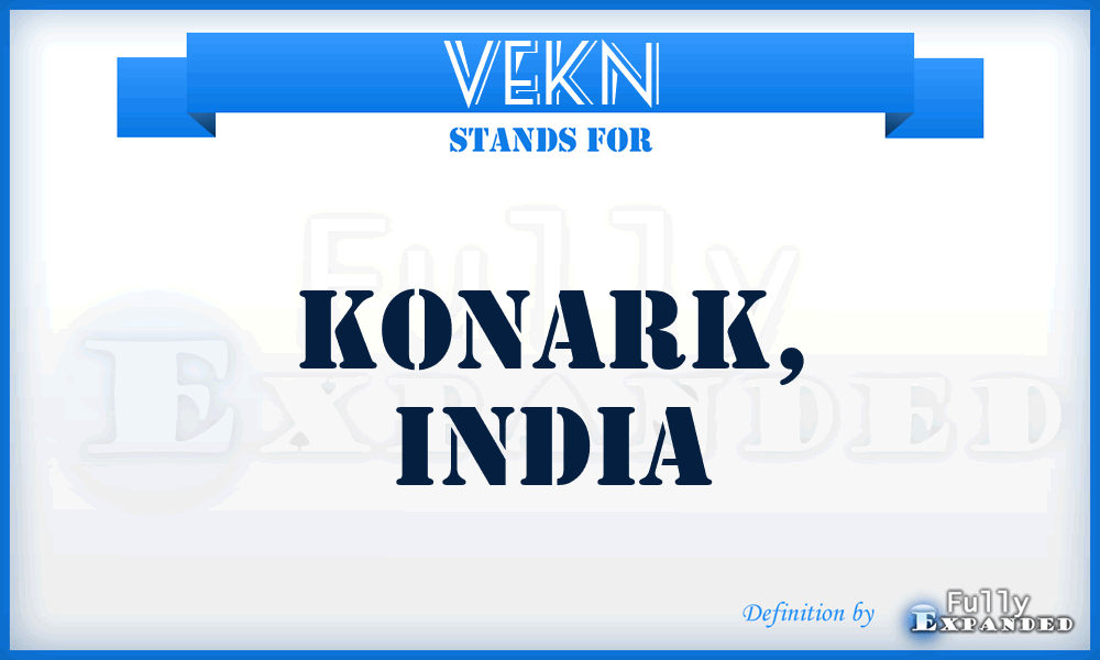 VEKN - Konark, India