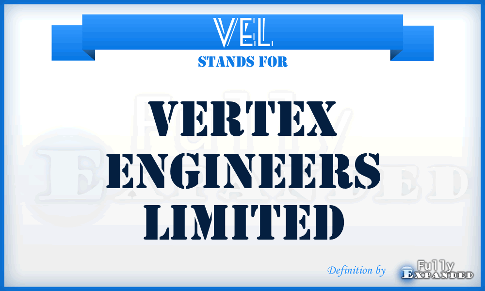 VEL - Vertex Engineers Limited