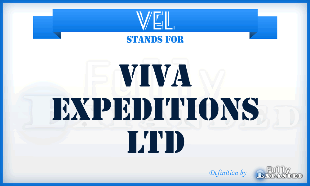 VEL - Viva Expeditions Ltd