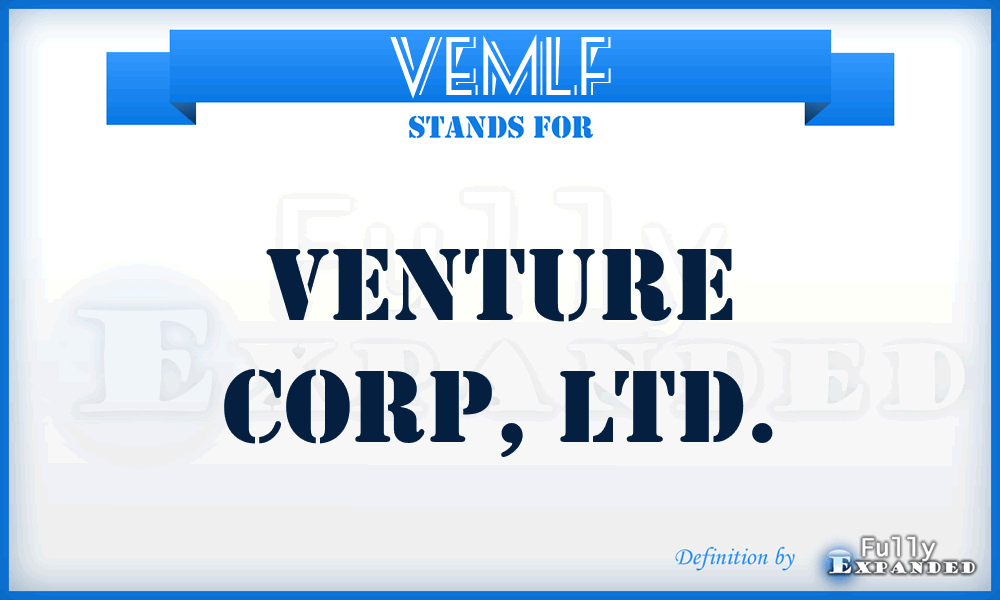 VEMLF - Venture Corp, Ltd.