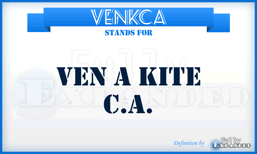 VENKCA - VEN a Kite C.A.