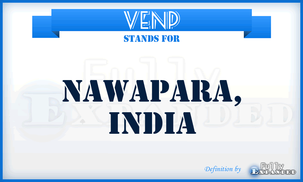 VENP - Nawapara, India